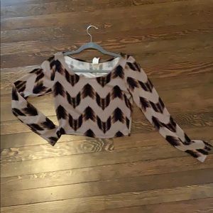 Feathered arrows crop top 😍